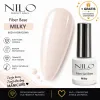 Baza Hybrydowa Fiber Base Milky 10ml NILO Perfect Nails